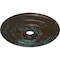 Ekena Millwork Traditional with Acanthus Leaves Ceiling Medallion, 26"OD x 3 1/8"ID x 1 1/2"P, Bronze Blue Patina CM26TABBS - alternate 2